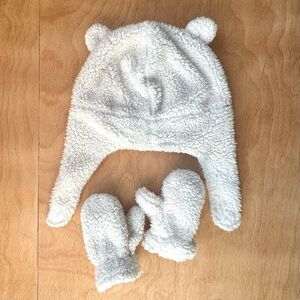 Simple Joys by Carter’s Sherpa Hat & Mittens Set | 12–24M